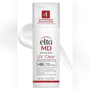 EltaMD UV Clear Broad-Spectrum SPF 46 1.7 fl.oz. NIB EXP 08/2025